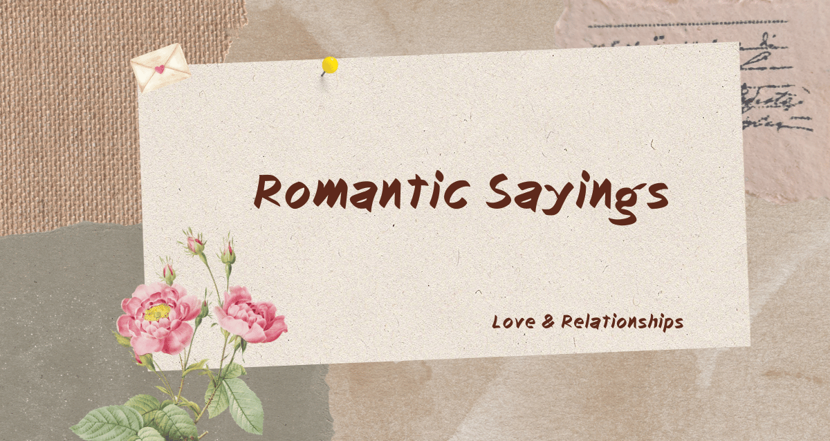 Romantic Sayings